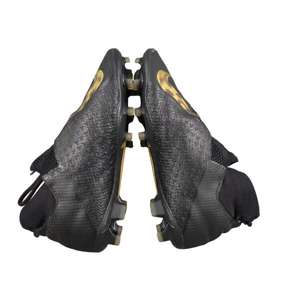 Nike Shoes Mens 7 Soccer Cleats Phantom Vision Pro FG Black Gold Athletic Sport - Picture 11 of 14